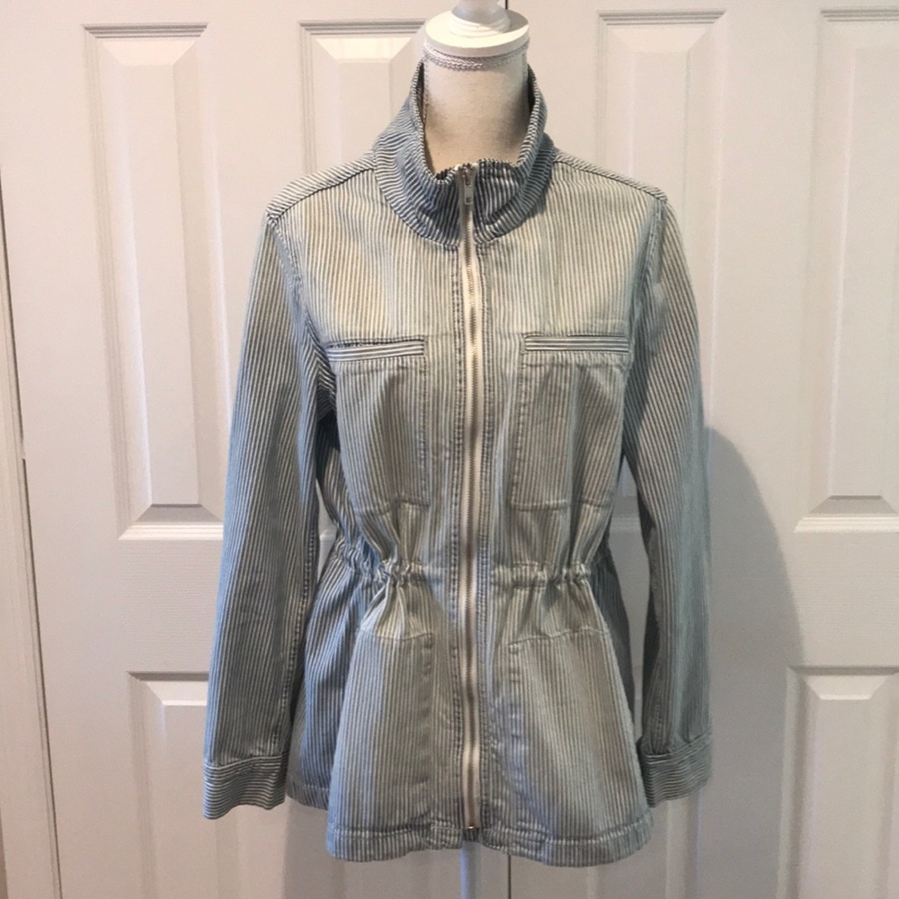 Jean utility jacket!